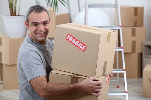 Removal team planning a house move in Swiss Cottage