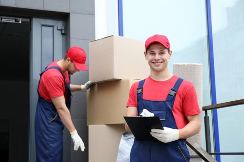 Local van service handling boxes and household items
