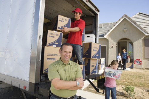 Packing and moving office furniture for a Swiss Cottage business relocation