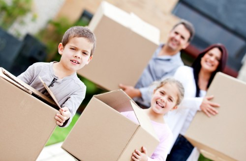 Waste disposal compliance during a van removal service