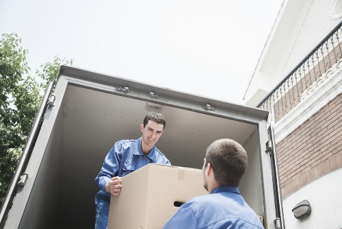 Commercial man and van transport service for Swiss Cottage businesses