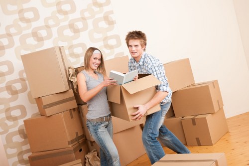 Booking and payment terms for a moving service