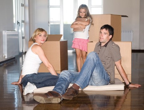 Furniture moving support in Swiss Cottage flat entrance area